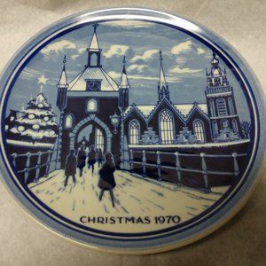 1970 Deft Christmas Plate